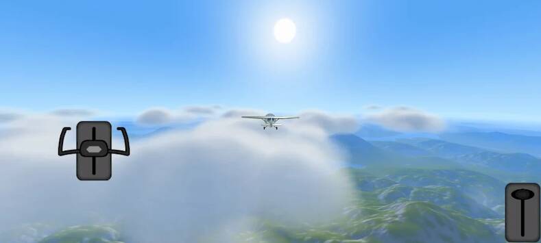 Скачать взломанную Plane the Mountains 3D [Мод меню] MOD apk на Андроид