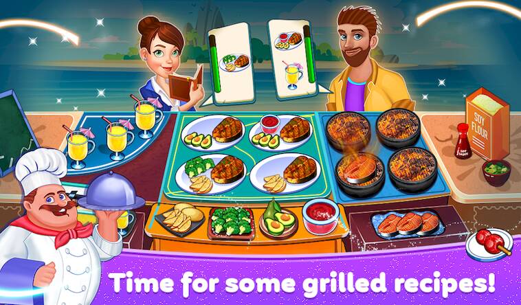 Скачать взломанную Cooking Star - Kitchen Diary [Много денег] MOD apk на Андроид