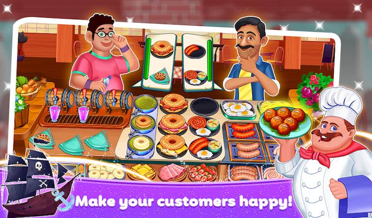 Скачать взломанную Cooking Star - Kitchen Diary [Много денег] MOD apk на Андроид