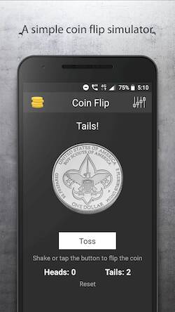 Скачать взломанную Coin Flip [Много монет] MOD apk на Андроид