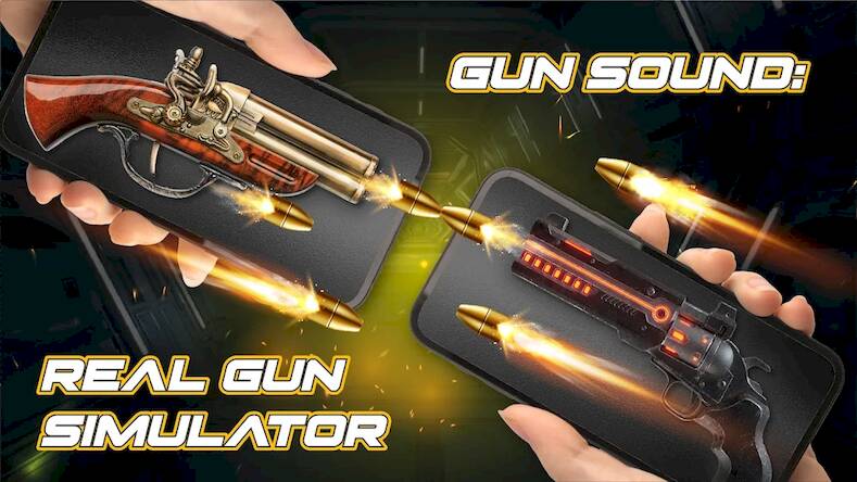 Скачать взломанную Gun Sound: Real Gun Simulator [Бесплатные покупки] MOD apk на Андроид