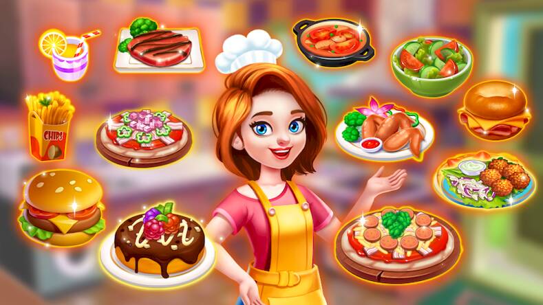 Скачать взломанную Cooking Town [Бесплатные покупки] MOD apk на Андроид