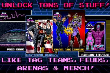 Скачать взломанную 80s Mania Wrestling Returns [Много монет] MOD apk на Андроид