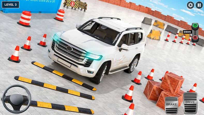 Скачать взломанную Prado car parking games [Много денег] MOD apk на Андроид
