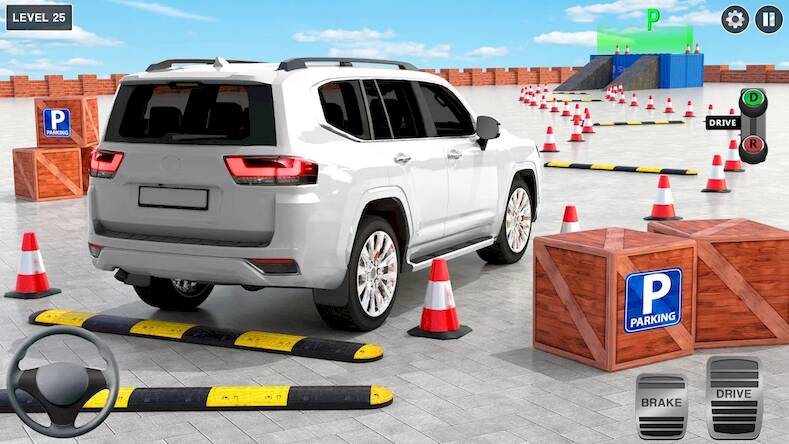 Скачать взломанную Prado car parking games [Много денег] MOD apk на Андроид
