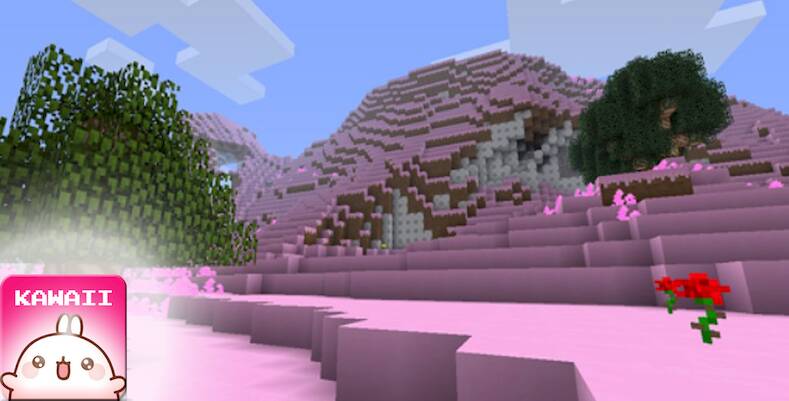 Скачать взломанную Kawaii World Craft Cute 3D [Много монет] MOD apk на Андроид