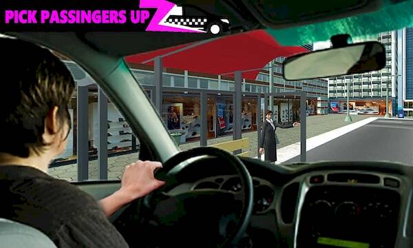 Скачать взломанную Pink Taxi Driving Game 3D [Много денег] MOD apk на Андроид