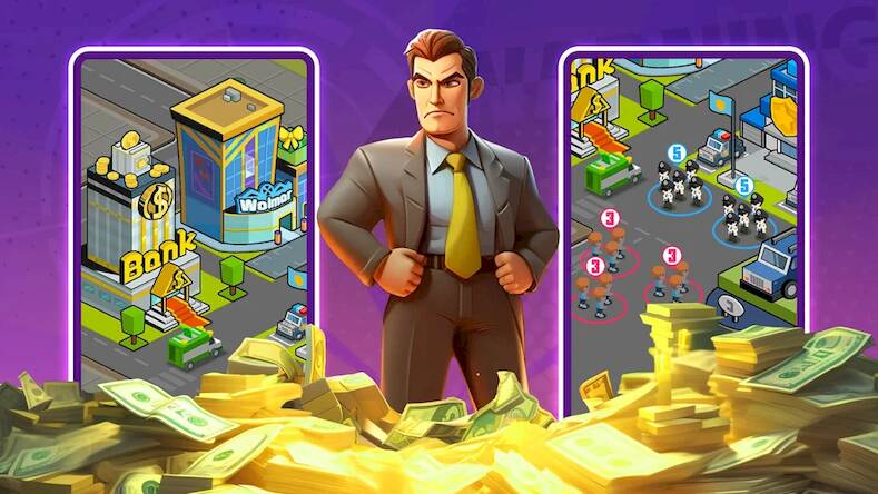 Скачать взломанную мафия тайкун: Idle Mafia Game [Мод меню] MOD apk на Андроид