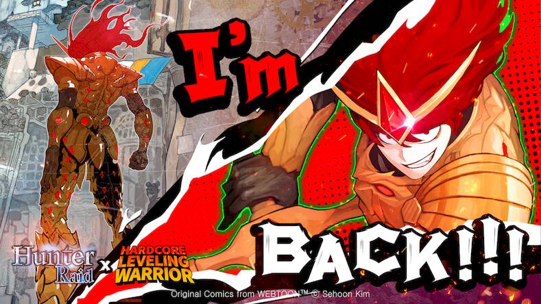 Скачать взломанную Hunter Raid : Idle RPG [Мод меню] MOD apk на Андроид