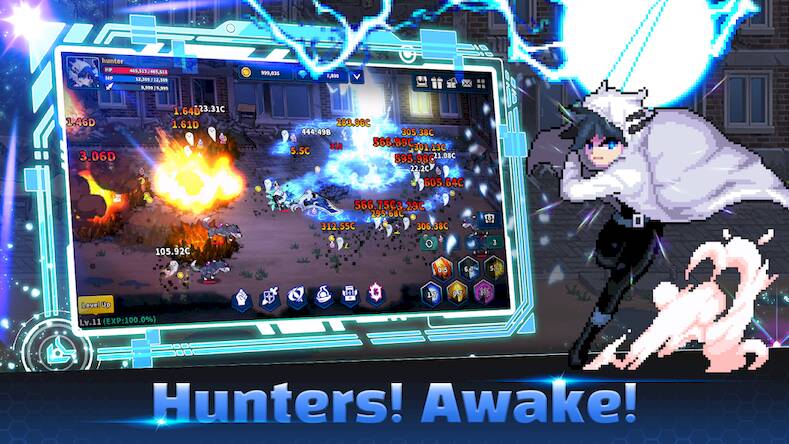 Скачать взломанную Hunter Raid : Idle RPG [Мод меню] MOD apk на Андроид