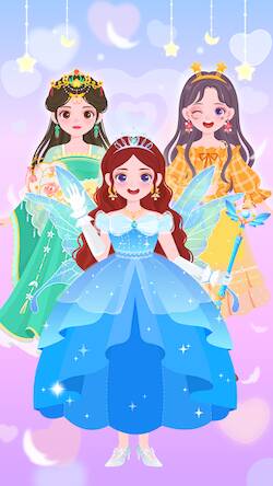 Скачать взломанную DuDu Игры одевалки принцесс [Мод меню] MOD apk на Андроид