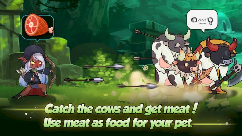 Скачать взломанную Grow Archer Chaser - Idle RPG [Бесплатные покупки] MOD apk на Андроид