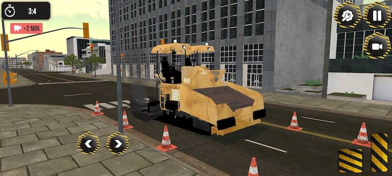 Скачать взломанную Road Roller Truck Simulation [Мод меню] MOD apk на Андроид
