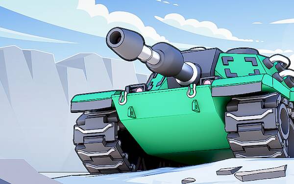 Скачать взломанную Idle Wars: Tank Merger [Много денег] MOD apk на Андроид