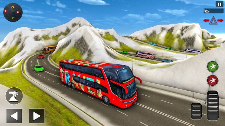 Скачать взломанную Bus Simulator Game : Bus Drive [Много монет] MOD apk на Андроид