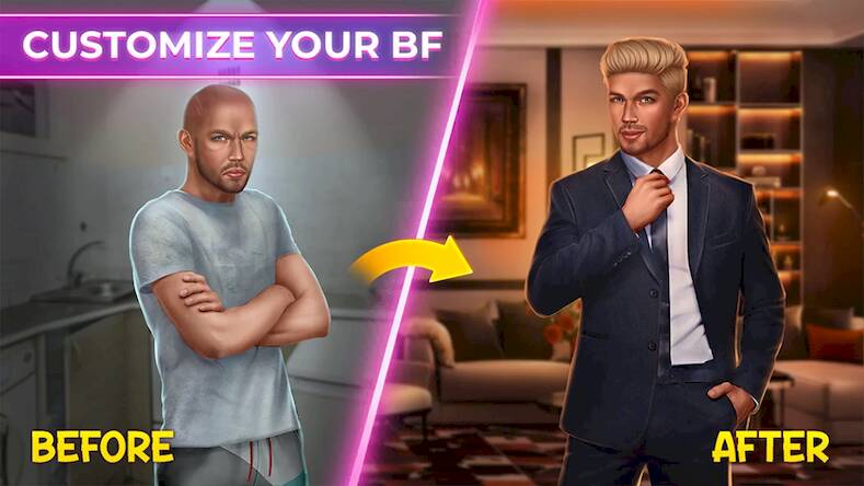 Скачать взломанную My Fantasy: Choose Romance [Много монет] MOD apk на Андроид