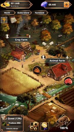 Скачать взломанную Idle Trading Empire [Бесплатные покупки] MOD apk на Андроид