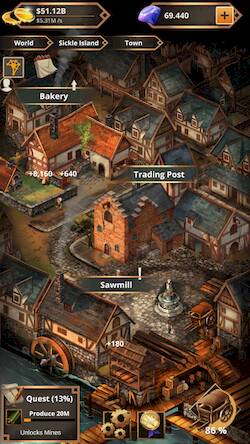 Скачать взломанную Idle Trading Empire [Бесплатные покупки] MOD apk на Андроид