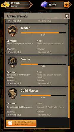 Скачать взломанную Idle Trading Empire [Бесплатные покупки] MOD apk на Андроид