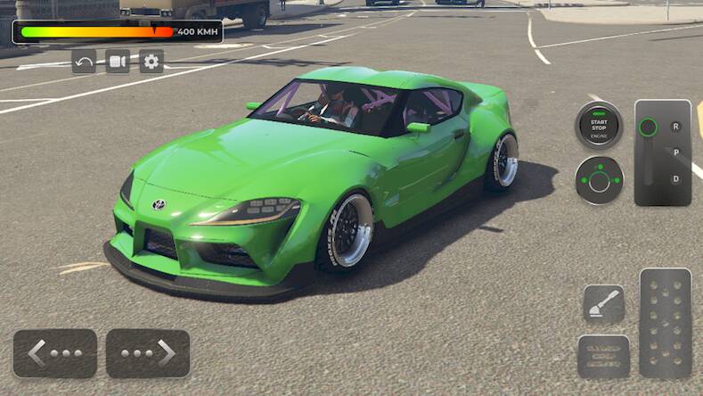 Скачать взломанную Showdown Toyota Supra GT Racer [Много монет] MOD apk на Андроид
