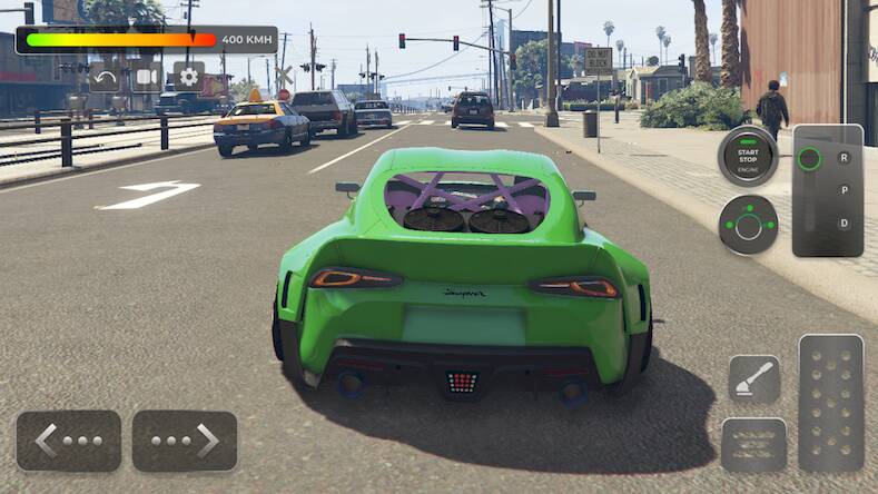 Скачать взломанную Showdown Toyota Supra GT Racer [Много монет] MOD apk на Андроид
