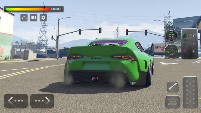 Скачать взломанную Showdown Toyota Supra GT Racer [Много монет] MOD apk на Андроид