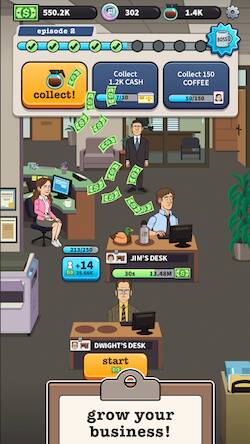 Скачать взломанную The Office: Somehow We Manage [Мод меню] MOD apk на Андроид
