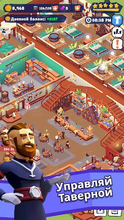 Скачать взломанную Idle Inn Empire: Hotel Tycoon [Мод меню] MOD apk на Андроид