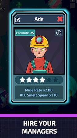 Скачать взломанную Idle Planet Miner [Много монет] MOD apk на Андроид