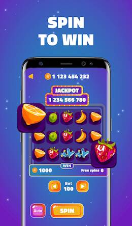 Скачать взломанную Givvy Slots, SPIN and WIN! [Бесплатные покупки] MOD apk на Андроид