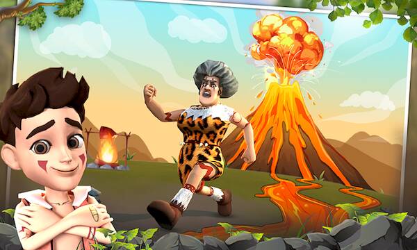 Скачать взломанную Страшный учитель 2: Стоунэйдж [Мод меню] MOD apk на Андроид