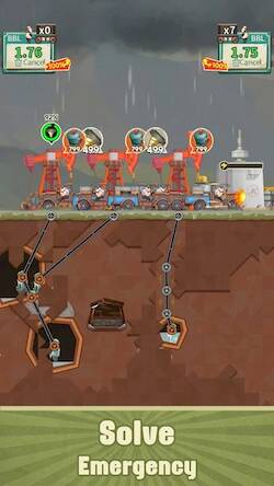 Скачать взломанную Oil Era - Idle Mining Tycoon [Много монет] MOD apk на Андроид