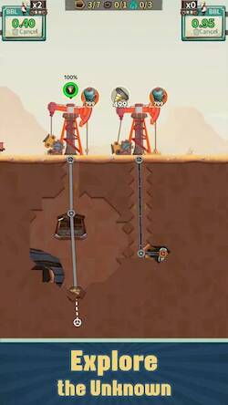 Скачать взломанную Oil Era - Idle Mining Tycoon [Много монет] MOD apk на Андроид
