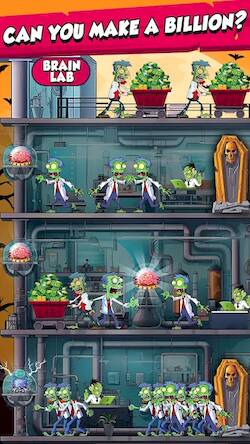 Скачать взломанную Zombie Inc. Idle Tycoon Games [Бесплатные покупки] MOD apk на Андроид