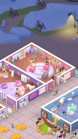 Скачать взломанную Idle Pet Shelter - Cat Rescue [Много монет] MOD apk на Андроид