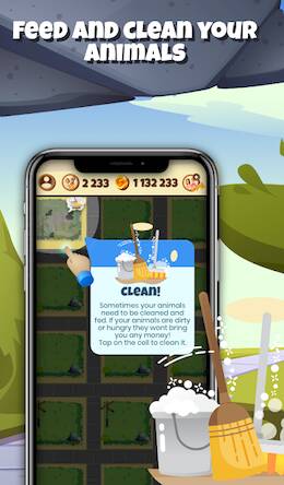 Скачать взломанную Zoopark - Make and earn money [Мод меню] MOD apk на Андроид
