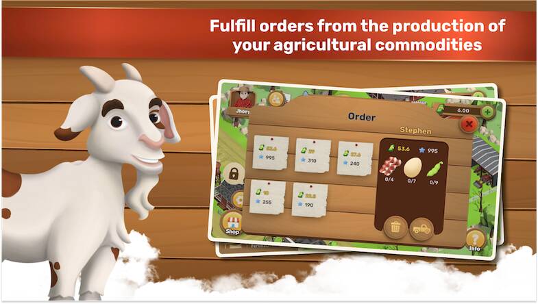 Скачать взломанную Harvest Go [Бесплатные покупки] MOD apk на Андроид