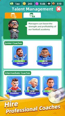Скачать взломанную Football Empire - Dream Begins [Мод меню] MOD apk на Андроид