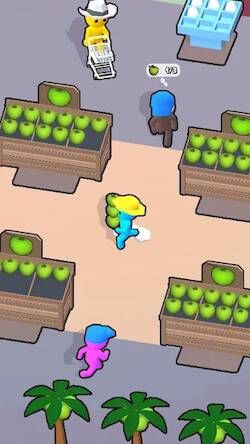 Скачать взломанную Mini Family Mart: Store Tycoon [Много денег] MOD apk на Андроид