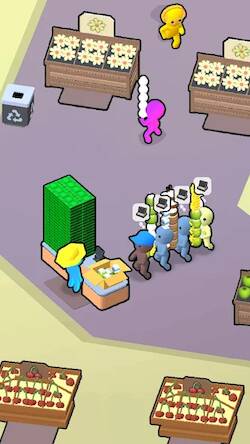Скачать взломанную Mini Family Mart: Store Tycoon [Много денег] MOD apk на Андроид