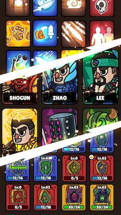 Скачать взломанную Idle RPG Adventure Hero [Много монет] MOD apk на Андроид