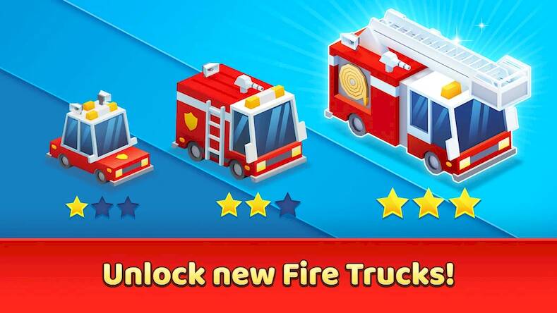 Скачать взломанную Idle Firefighter Tycoon [Много монет] MOD apk на Андроид