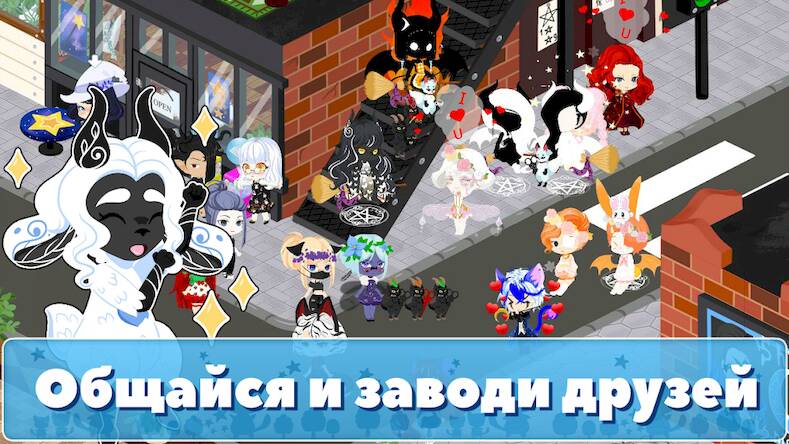 Скачать взломанную Chibi World [Бесплатные покупки] MOD apk на Андроид