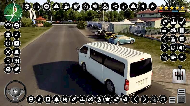 Скачать взломанную Car Games Dubai Van Simulator [Много монет] MOD apk на Андроид
