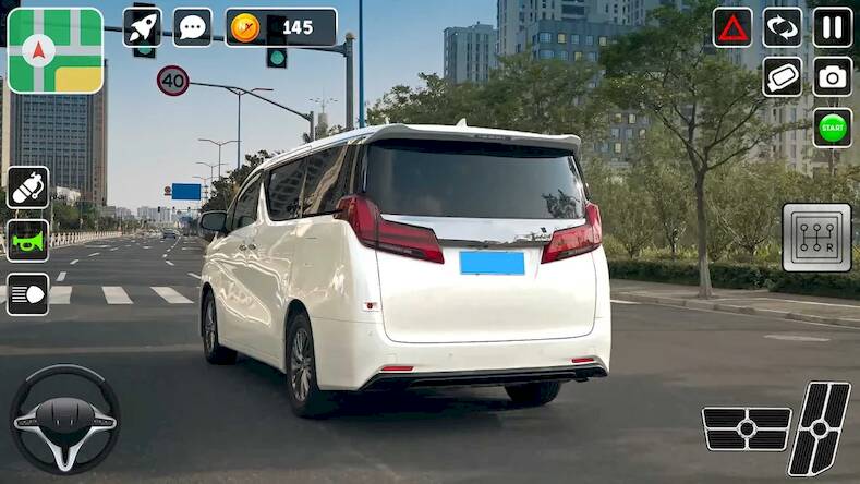 Скачать взломанную Alphard Car Game Simulator 3D [Бесплатные покупки] MOD apk на Андроид