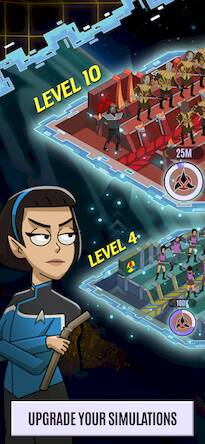 Скачать взломанную Star Trek Lower Decks Mobile [Бесплатные покупки] MOD apk на Андроид