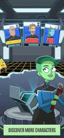 Скачать взломанную Star Trek Lower Decks Mobile [Бесплатные покупки] MOD apk на Андроид