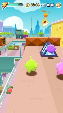 Скачать взломанную Om Nom Run 2 Parkour [Мод меню] MOD apk на Андроид