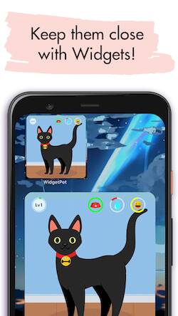 Скачать взломанную Watch Pet: виртуальный питомец [Много денег] MOD apk на Андроид