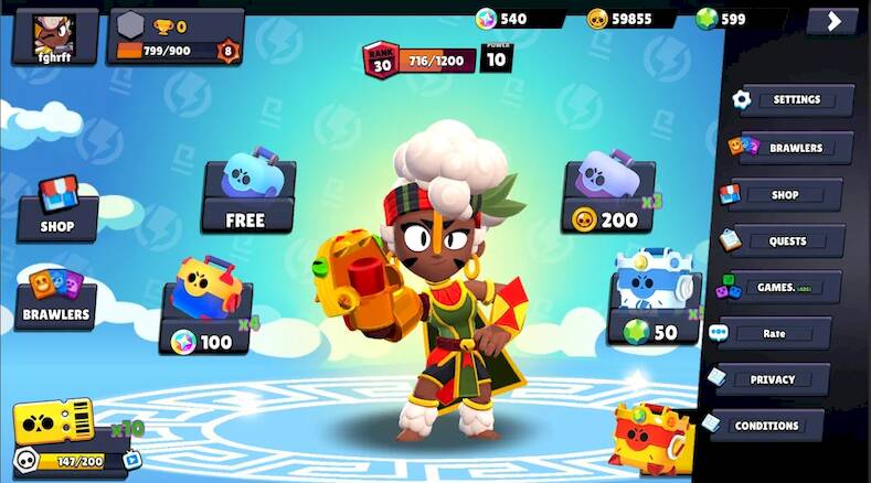 Скачать взломанную Box Simulator crow brawl stars [Много денег] MOD apk на Андроид